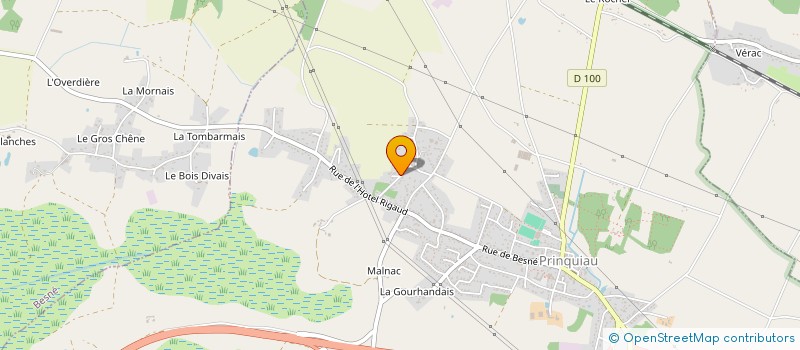 localisation de l'entreprise ANTOSO  PRINQUIAU