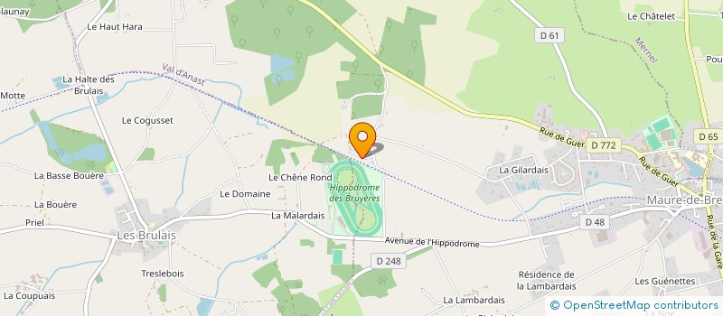 localisation de l'entreprise ANTOU'SERVICES à VAL D'ANAST