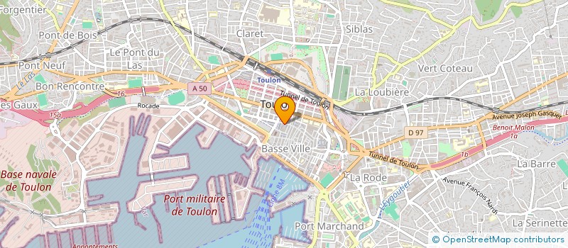 localisation de l'entreprise ANTRANIK  TOULON