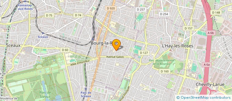localisation de l'entreprise ANTRASIK à BOURG-LA-REINE