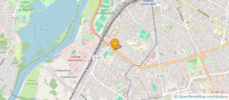 localisation de l'entreprise ANTRE DU DRAGON DES LEGENDES SECTION GRANDEUR NATURE à ANGERS