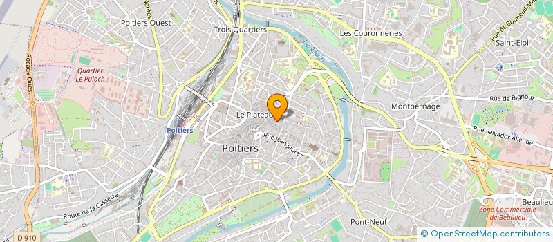 localisation de l'entreprise ANTRED : ASSOCIATION NATIONALE TIPHAINE POUR LA RECHERCHE A L ETRANGER DES DISPARUS  POITIERS