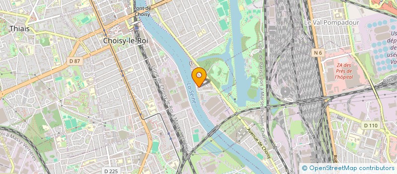 localisation de l'entreprise ANTROPOS  VILLENEUVE-LOUBET