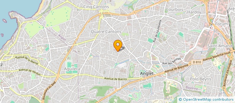 localisation de l'entreprise ANTSOENIA  ANGLET