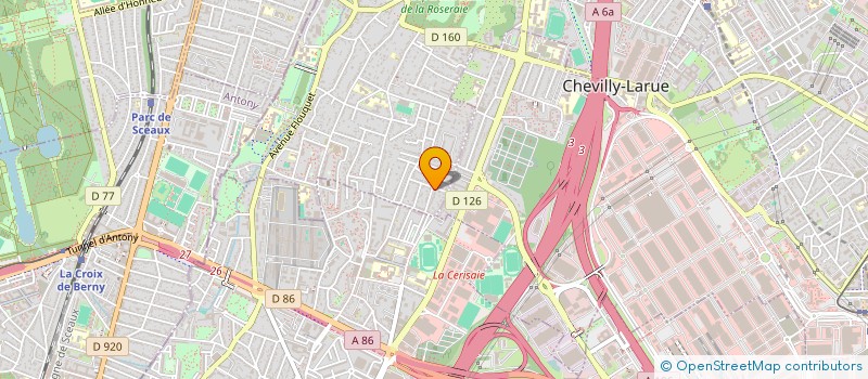 localisation de l'entreprise ANTU8 CONSULTING  L'HAY-LES-ROSES