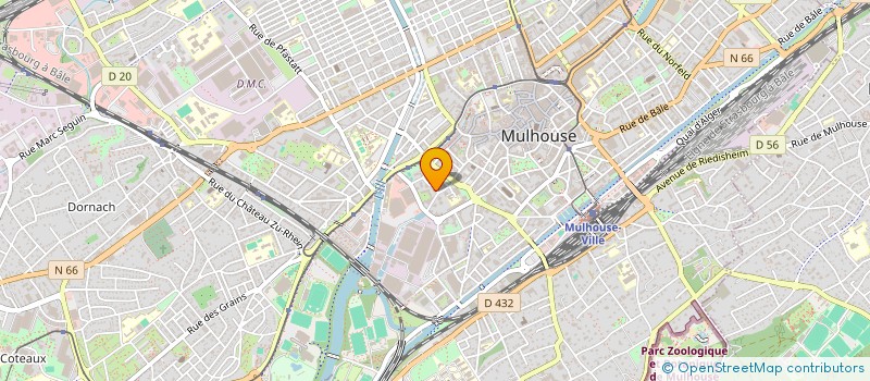 localisation de l'entreprise ANTUNES à MULHOUSE