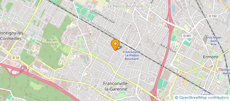 localisation de l'entreprise ANTUNES  FRANCONVILLE