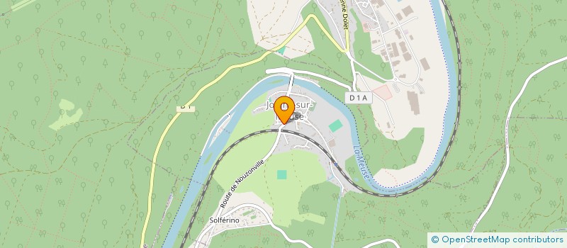 localisation de l'entreprise ANTUNES B.E.  JOIGNY-SUR-MEUSE