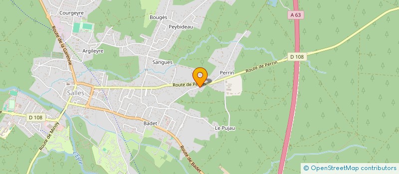 localisation de l'entreprise ANTUNES & CO  SALLES