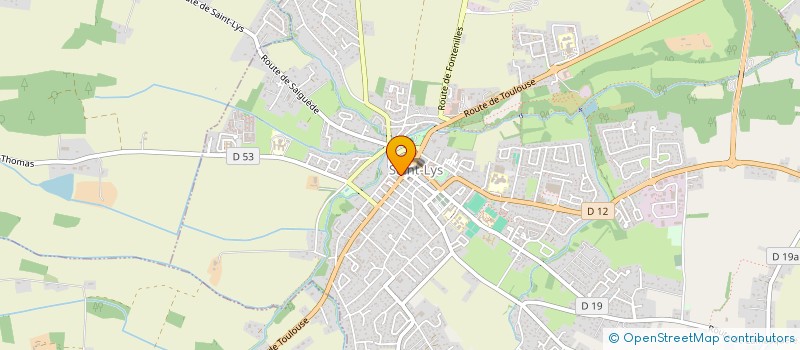 localisation de l'entreprise ANTUNES SERVICES à SAINT-LYS