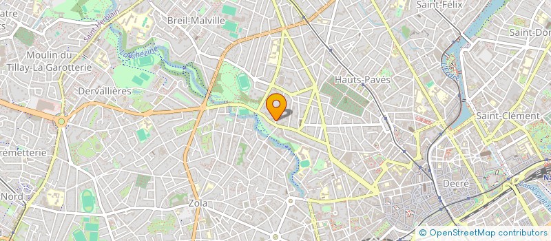localisation de l'entreprise ANTVAS TECHNOLOGY à NANTES