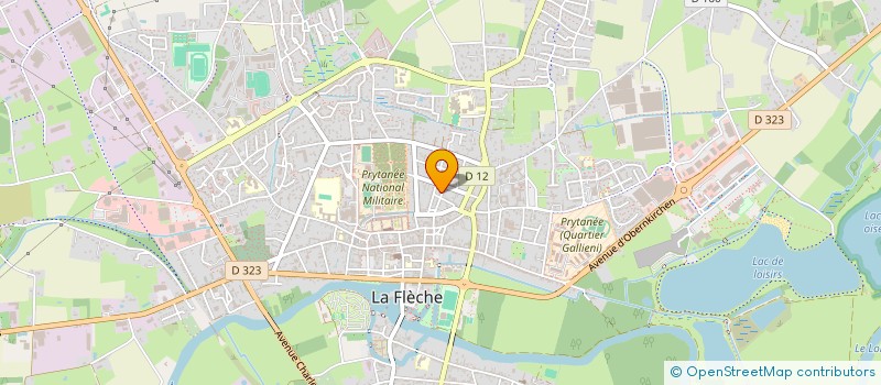 localisation de l'entreprise ANTY'B  LA FLECHE