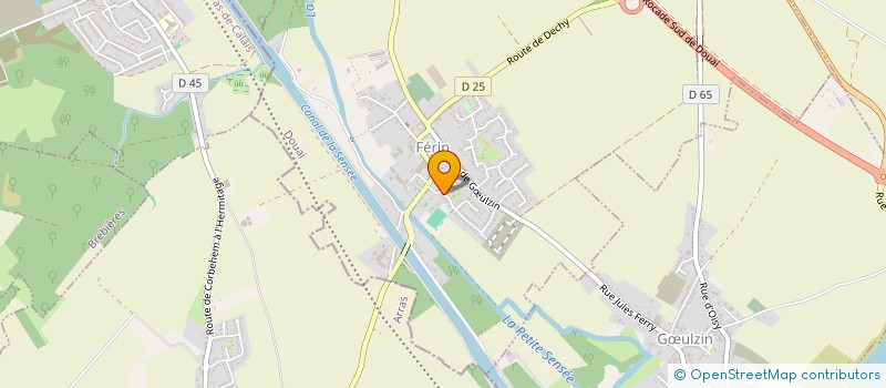 localisation de l'entreprise ANTYD  FERIN