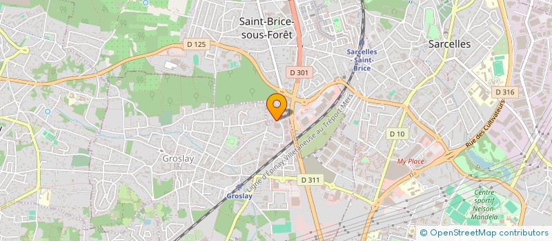 localisation de l'entreprise ANTYDOT  GROSLAY