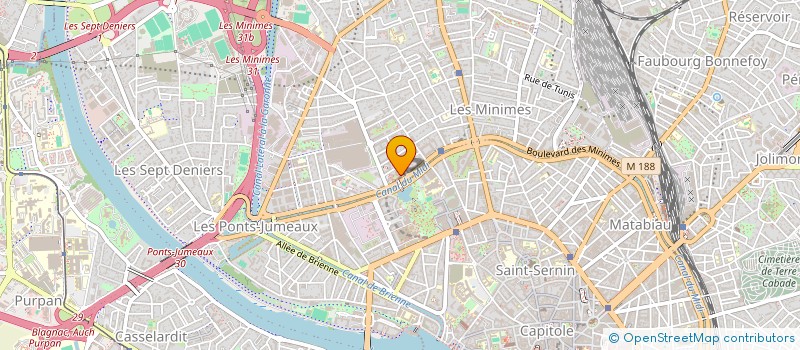 localisation de l'entreprise ANTYGONE à TOULOUSE
