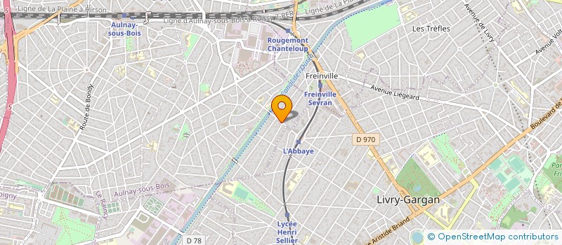 localisation de l'entreprise ANU DISTRIBUTION à AULNAY-SOUS-BOIS