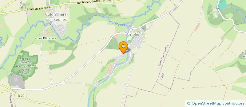 localisation de l'entreprise ANU PAM SARL à PONTS SUR SEULLES