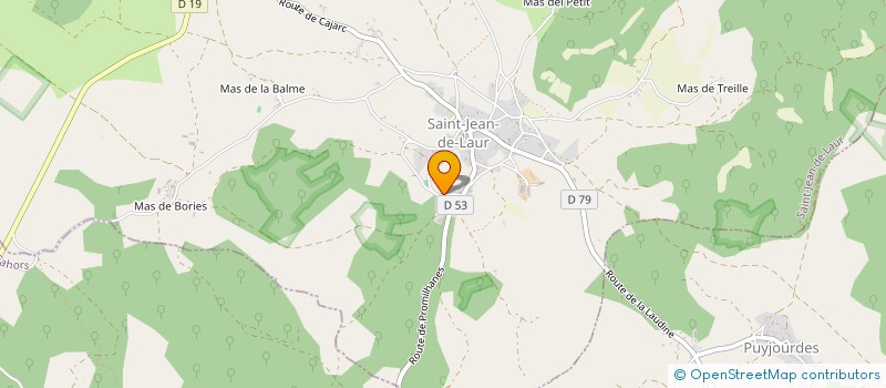 localisation de l'entreprise ANUANUA  SAINT-JEAN-DE-LAUR