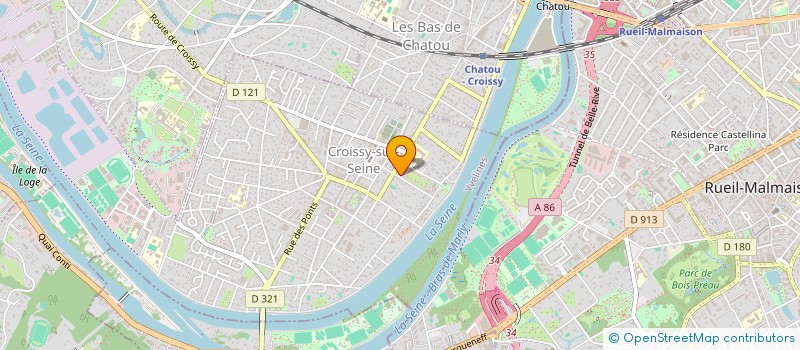 localisation de l'entreprise ANUBIS  CROISSY-SUR-SEINE