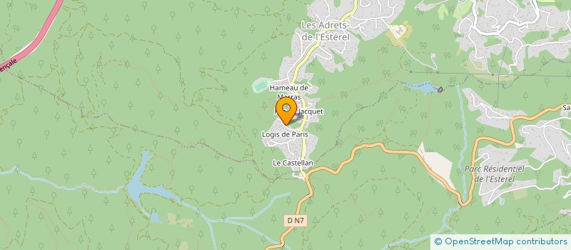 localisation de l'entreprise ANUBIS ASSOCIATION INTERNATIONALE DEFENSE DES ANIMAUX  MANDELIEU-LA-NAPOULE