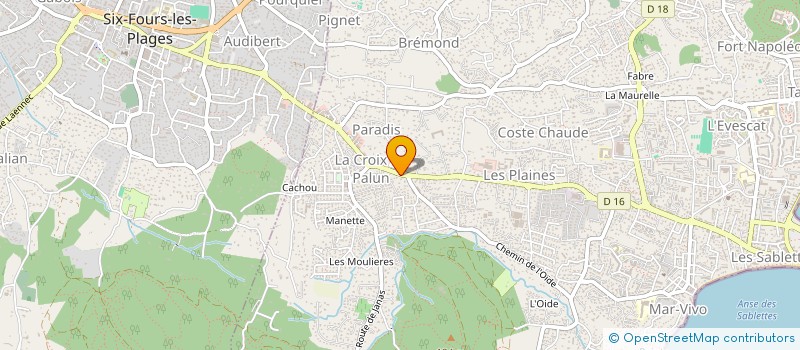 localisation de l'entreprise ANUBIS E-SPORT ( ANB) à LA SEYNE-SUR-MER
