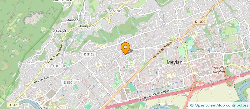 localisation de l'entreprise ANUBIS MLX  MEYLAN