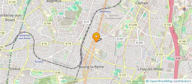 localisation de l'entreprise ANUBIS PUBLISHING à BOURG-LA-REINE