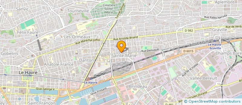 localisation de l'entreprise ANUSHA EXOTIQUES à LE HAVRE