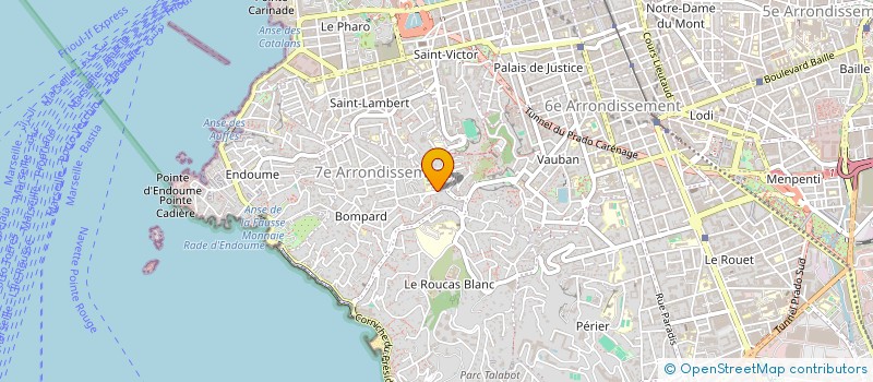 localisation de l'entreprise ANVANO GOUFFE à MARSEILLE