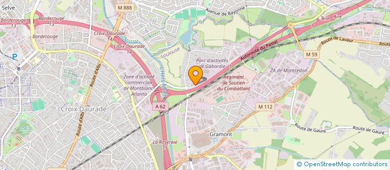 localisation de l'entreprise ANVAST FRANCE à TOULOUSE