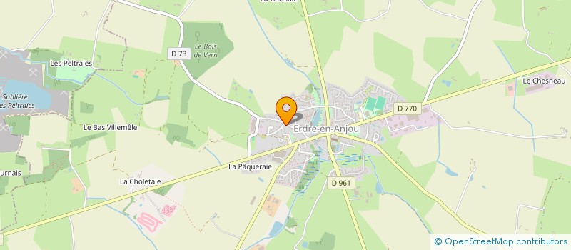 localisation de l'entreprise ANVEMADO  ERDRE-EN-ANJOU