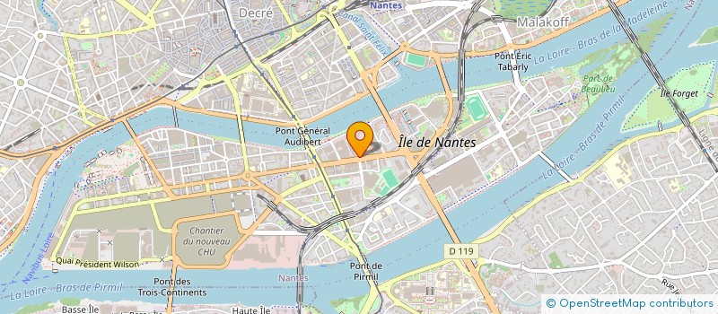 localisation de l'entreprise ANVEOL 2.0 BRETAGNE  NANTES