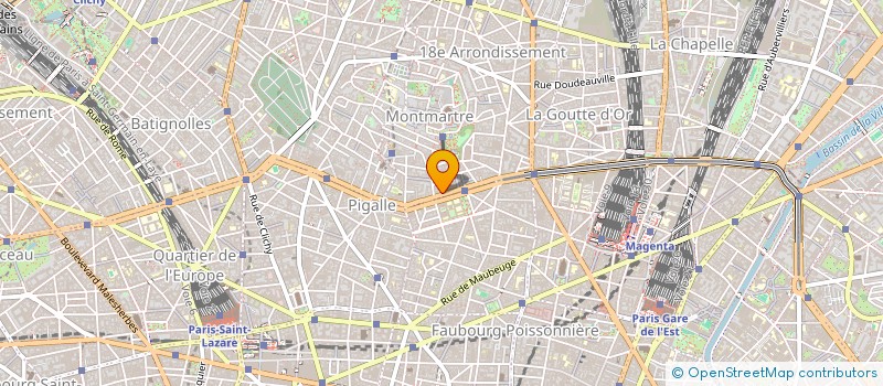 localisation de l'entreprise ANVERS PROMO  PARIS 18