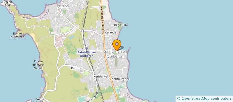 localisation de l'entreprise ANVI  SAINT-PIERRE-QUIBERON