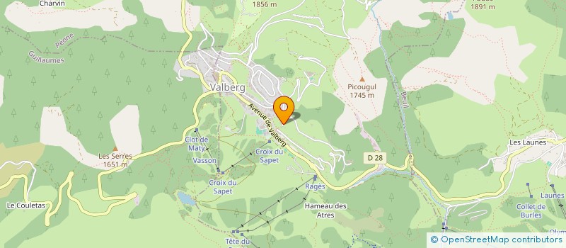 localisation de l'entreprise ANVI  PEONE