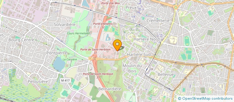 localisation de l'entreprise ANVI  SAINT-HERBLAIN