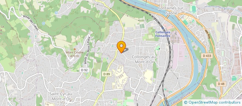 localisation de l'entreprise ANVIGONE  COLLONGES-AU-MONT-D'OR
