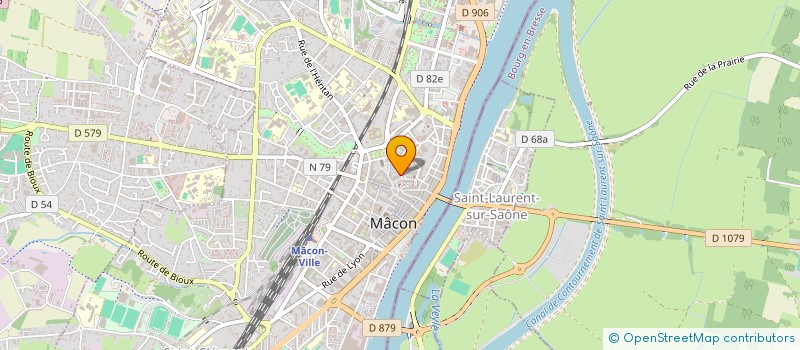 localisation de l'entreprise ANVIJA à MACON