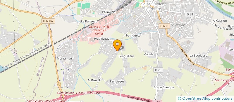 localisation de l'entreprise ANVIJE  SAINT-SULPICE-LA-POINTE