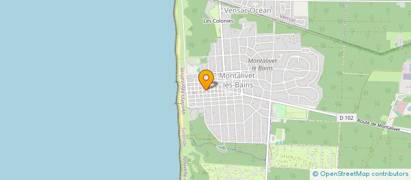 localisation de l'entreprise ANVIMA  VENDAYS-MONTALIVET