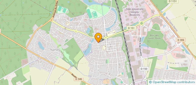 localisation de l'entreprise ANVYS GESTION  MOISENAY