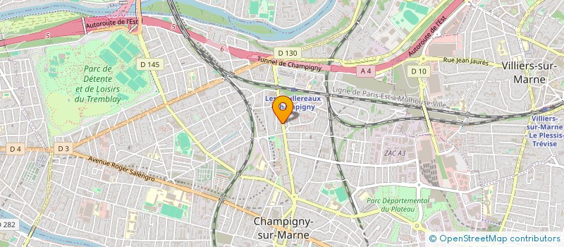 localisation de l'entreprise ANWAL SAS à CHAMPIGNY-SUR-MARNE