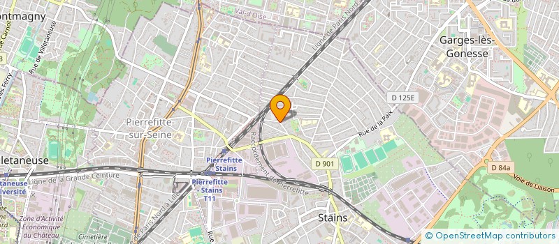 localisation de l'entreprise ANWAR TAXIS  STAINS