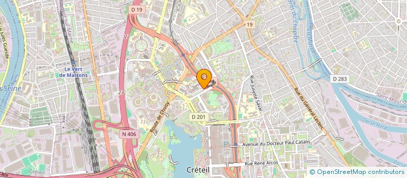 localisation de l'entreprise ANWARYACINE VTC  CRETEIL