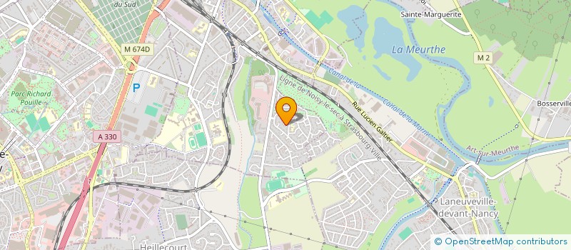 localisation de l'entreprise ANX IO  JARVILLE-LA-MALGRANGE