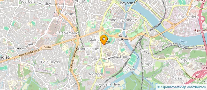 localisation de l'entreprise ANXATIS à BAYONNE