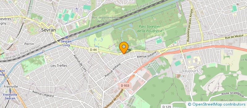 localisation de l'entreprise ANY BAT à LIVRY-GARGAN