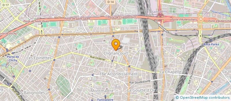 localisation de l'entreprise ANY CREATION  PARIS