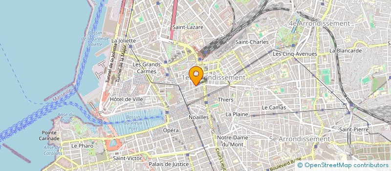 localisation de l'entreprise ANY DIFFUSION à MARSEILLE
