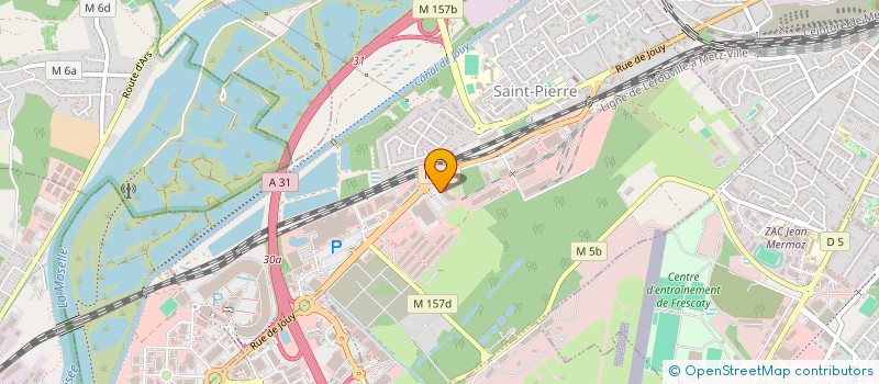 localisation de l'entreprise ANY WAY  MOULINS-LES-METZ